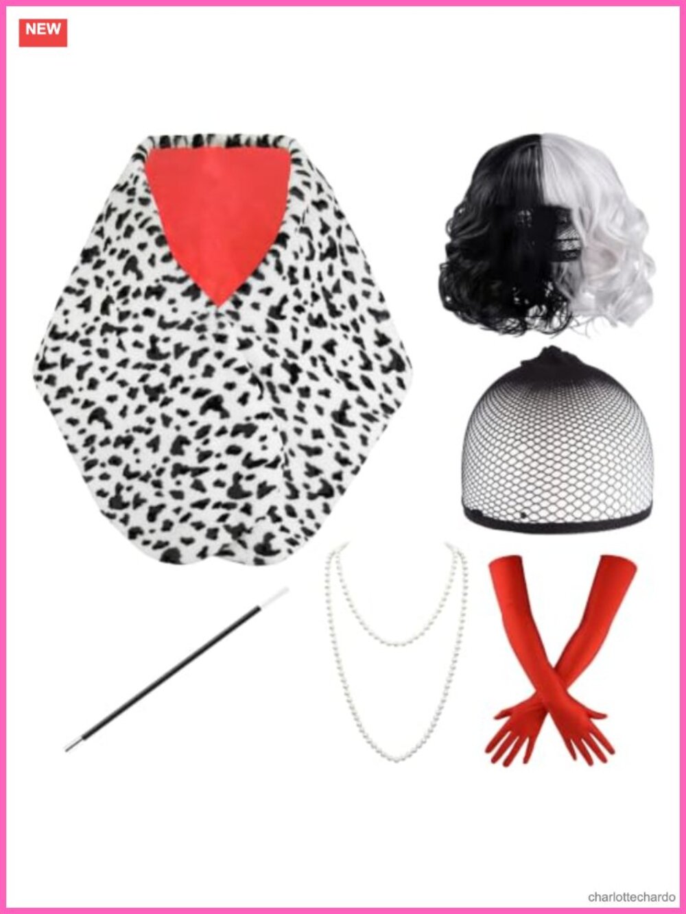 Women's Halloween Cosplay Cape Shawl Costume Accessory Set Themed Party